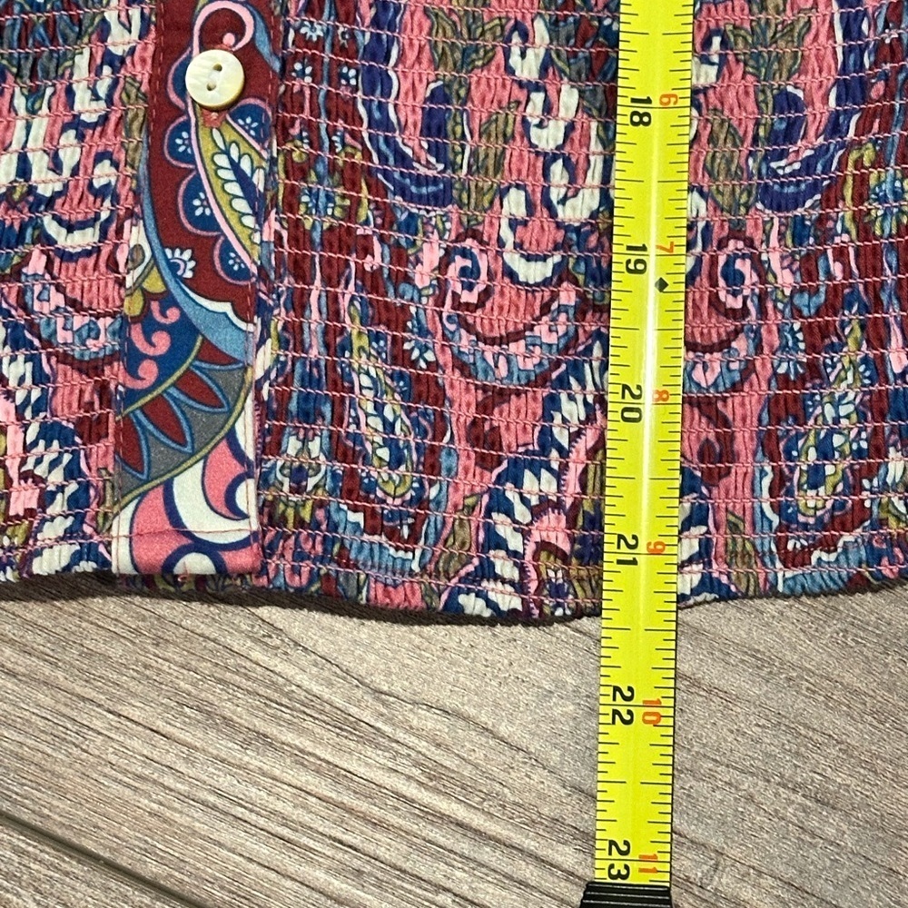 NWT! Love the Label Sohan Long Sleeve Painted Lady Print Paisley XS - Picture 10 of 11